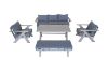 Picture of BRAVO 5PC Aluminium Sectional Outdoor Lounge Sofa Set