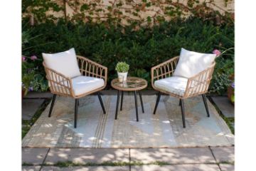 Picture of MOROSO 3PC Rattan Outdoor Lounge Set 