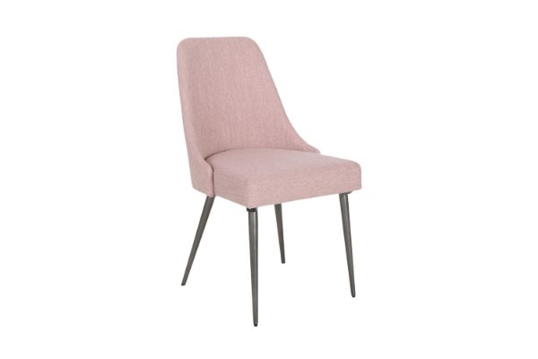 Picture of ALNOOR Fabric Dining Chair (Pink)