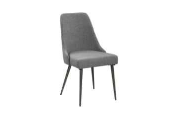 Picture of ALNOOR Fabric Dining Chair (Grey)