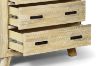 Picture of AKAROA 4-Drawer Solid Acacia Wood Tallboy