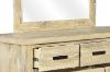 Picture of AKAROA Solid Acacia Wood Dressing Table with Mirror