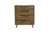 Picture of CLEVEDON 4-Drawer Solid Oak Wood Tallboy