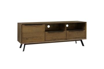 Picture of CLEVEDON 1.6M Solid Oak TV Unit