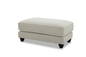 Picture of BALVINO Feather Filled Fabric Sofa Range - Ottoman Only