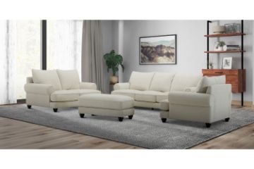Picture of BALVINO Feather Filled  Fabric Sofa Range - 2.5 Seater