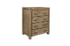 Picture of SPRINGBROOK 4-Drawer Solid Acacia Wood Tallboy