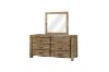 Picture of SPRINGBROOK 6-Drawer Dresser with Mirror (Solid Acacia Wood)