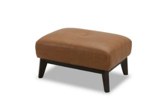 Picture of STONELAND 100% Genuine Leather Sofa Range - Ottoman Only