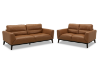 Picture of STONELAND 100% Genuine Leather Sofa Range - 3+2 Sofa Set