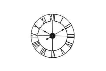 Picture of ROMA 60 Metal Wall Clock (Black)