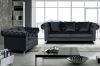 Picture of JOLANDA Chesterfield Fabric Sofa Range (Black) - 3 Seater