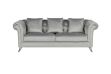 Picture of JOLANDA Chesterfield Fabric 3 Seater Sofa(Grey)