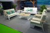 Picture of BONDI 6PC Aluminium Outdoor Lounge Sofa Set (White)