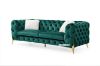 Picture of VIGO 3/2/1 Seater Chesterfield Velvet Tufted Sofa Range (Emerald Green)