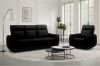 Picture of STORMWIND 100% Genuine Leather Power Reclining Sofa Range (Black)