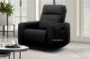 Picture of STORMWIND 100% Genuine Leather Power Reclining Sofa Range (Black)