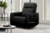 Picture of STORMWIND Genuine Leather Power Reclining Sofa Range (Black)