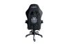 Picture of ZEUS Height Adjustable Gaming Chair with Footrest & 1-Point USB Massage (White)