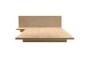 Picture of YUKI 2PC Japanese Low Height Bed Frame Set with Headboard -Super King Size