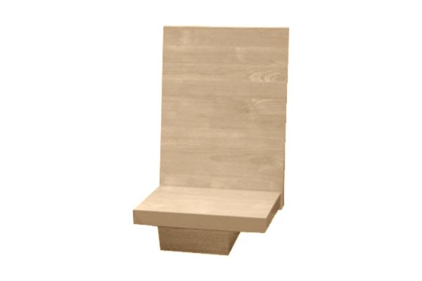 Picture of YUKI BedsideTable With Back Panel