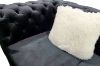 Picture of MANCHESTER 3/2/1 Seater Button-Tufted Velvet Fabric Sofa Range (Black)