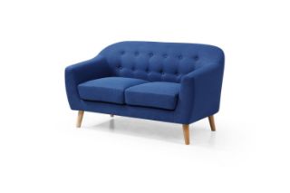 Picture of BRACKE Fabric Sofa Range (Blue) - 2 Seater