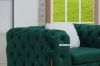 Picture of MANCHESTER 3/2/1 Seater Button-Tufted Velvet Fabric Sofa Range (Green)