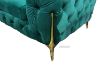 Picture of MANCHESTER 3/2/1 Seater Button-Tufted Velvet Fabric Sofa Range (Green)