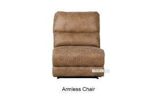 Picture of NAKEETA Reclining Sofa - Armless Chair (Powered Recliner)