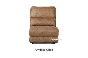 Picture of NAKEETA Reclining Sofa - Armless Chair (Powered Recliner)