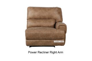 Picture of NAKEETA Reclining Sofa - Right Arm Chair (Powered Recliner)