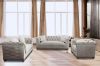 Picture of MALMO 3/2/1 Seater Velvet Sofa Range with Pillows (Beige)