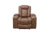 Picture of NEWPORT Air Leather Power Reclining Sofa with LED+Speaker+Reading Light