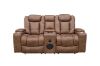 Picture of NEWPORT Air Leather Power Reclining Sofa with LED+Speaker+Reading Light