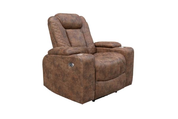 Picture of NEWPORT Air Leather Power Reclining Sofa Range - 1R