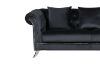 Picture of JOLANDA 3/2 Seater Chesterfield Fabric Sofa Range (Black)