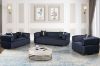 Picture of VEGAS 3/2/1 Seater Chesterfield Velvet Sofa Range (Black) 