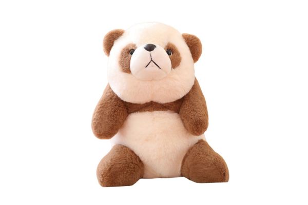 Picture of PANDA Fabric Plush Cushion - Big (Brown)