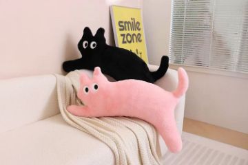 Picture of DOPAMINE Cat Plush Cushion Multiple Colors
