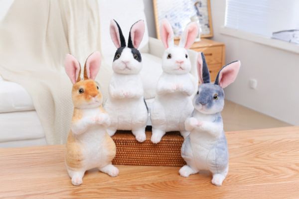 Picture of EASTER Bunny Plush Cushion Multiple Colors