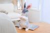 Picture of EASTER Bunny Plush Cushion - Black