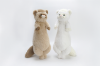 Picture of FERRET Plush Cushion (White/Caramel)