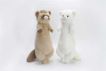 Picture of FERRET Plush Cushion - White