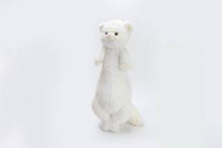 Picture of FERRET Plush Cushion - White