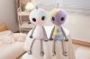 Picture of ALIEN Teddy Fabric Plush Cushion - Purple