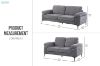 Picture of FRANKY 3/2 Seater Fabric Sofa Range 