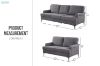 Picture of GARLAND 3/2  Fabric Sofa Range