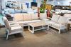 Picture of BONDI 6PC Aluminium Outdoor Lounge Sofa Set (White)