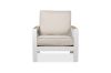 Picture of BONDI 6PC Aluminium Outdoor Lounge Sofa Set (White)